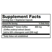 CoffeeGenic Green Coffee Extract 400mg (90 Capsules)