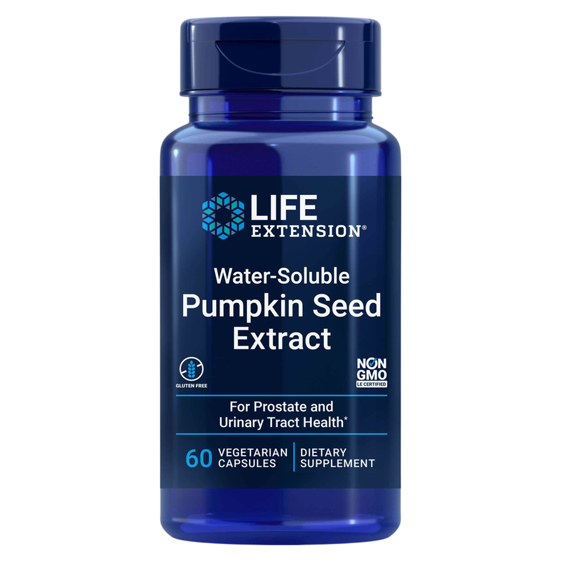 Water-Soluble Pumpkin Seed Extract (60 Capsules)