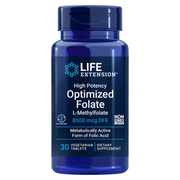 High Potency Optimized Folate 8500mcg (30 Tablets)