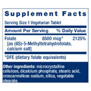 High Potency Optimized Folate 8500mcg (30 Tablets)