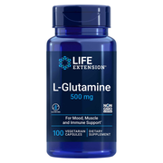 L-Glutamine 500mg (100 Capsules)