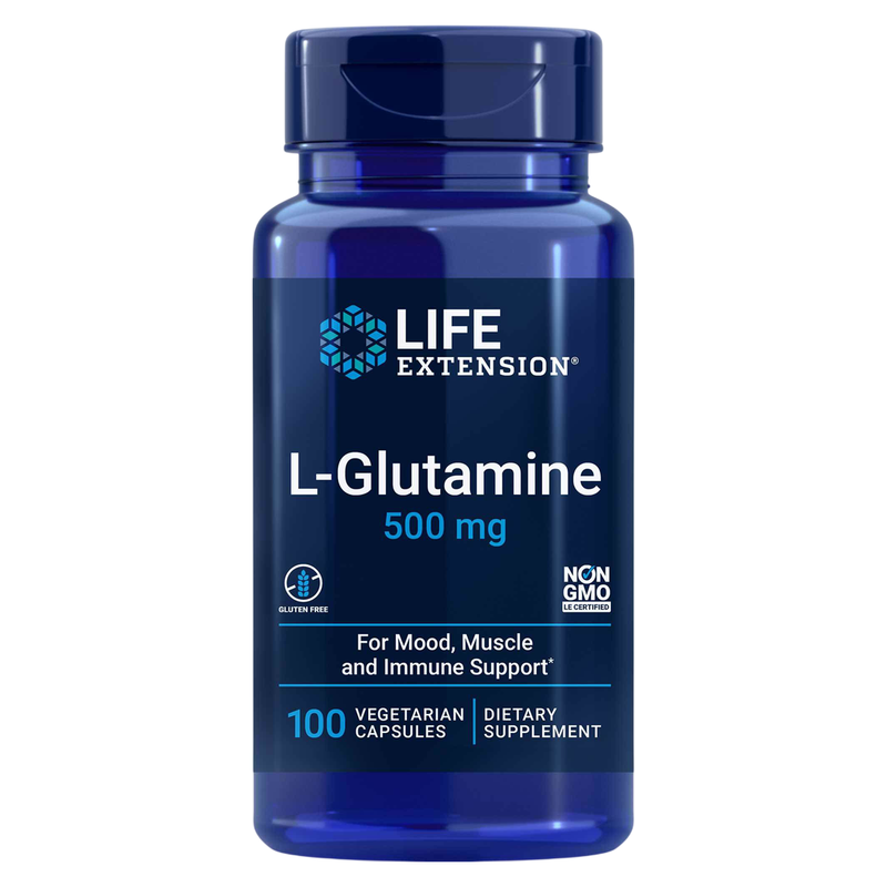 L-Glutamine 500mg (100 Capsules)