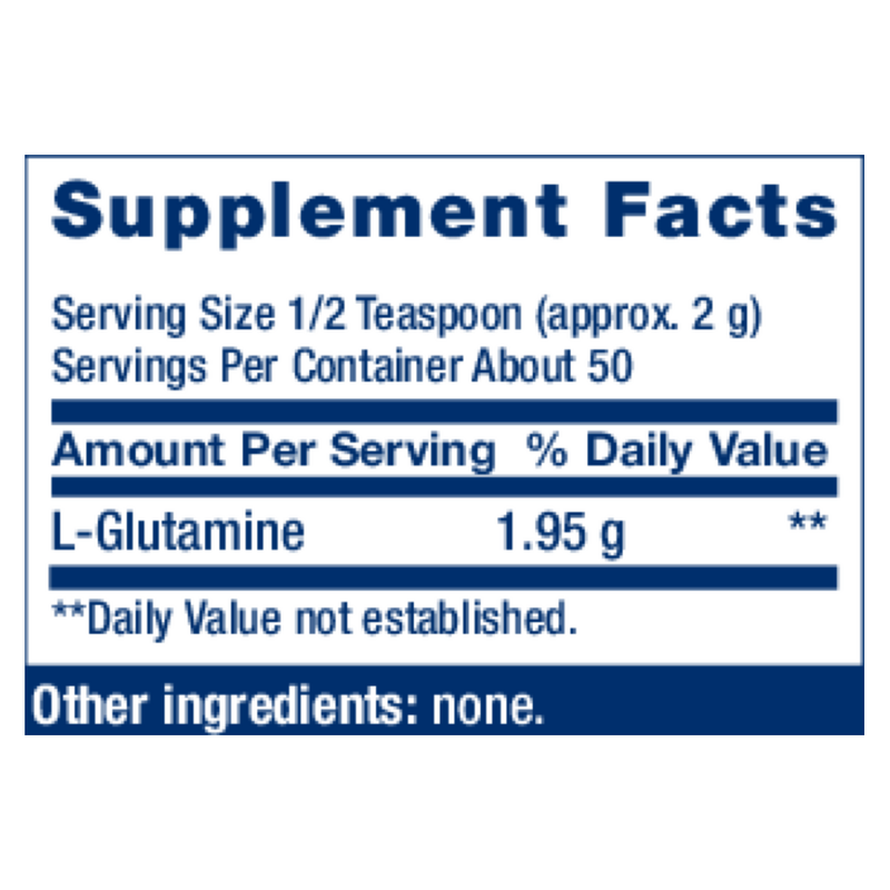 L-Glutamine 500mg (100 Capsules)