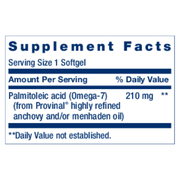 Provinal Purified Omega-7 420mg (30 Softgels)
