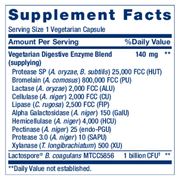 Enhanced Super Digestive Enzymes and Probiotics (60 Capsules)
