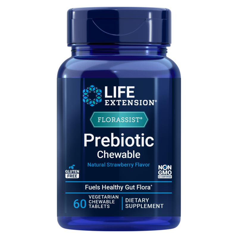 FLORASSIST Prebiotic Chewable (60 Tablets)