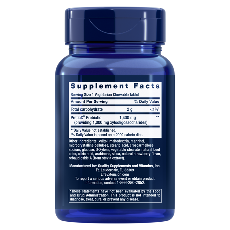 FLORASSIST Prebiotic Chewable (60 Tablets)