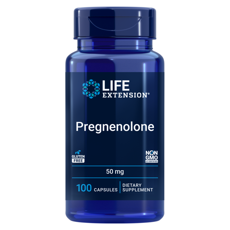 Pregnenolone 50mg (100 Capsules)