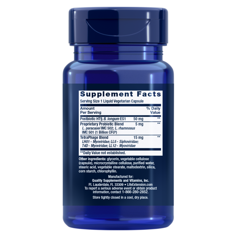 FLORASSIST GI with Phage Technology (30 Capsules)