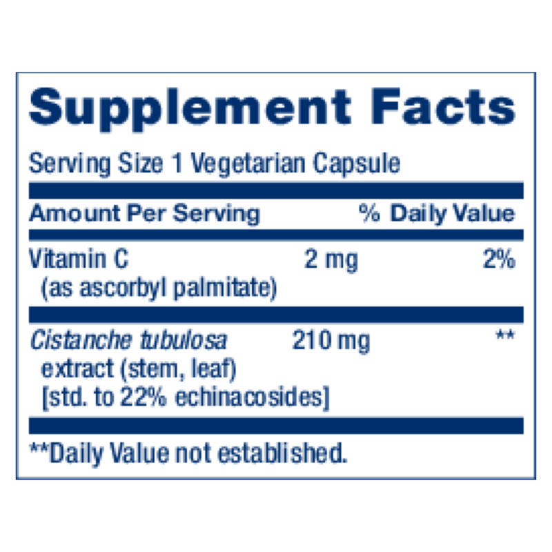 Standardized Cistanche (30 Capsules)