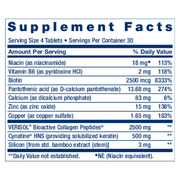 Hair, Skin & Nails Collagen Plus Formula (120 Tablets)