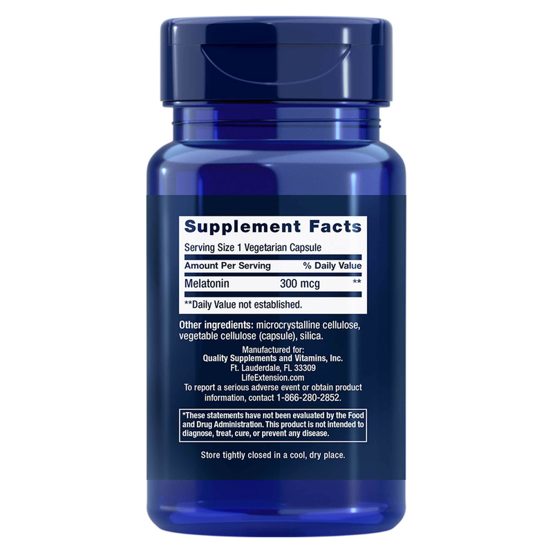 Melatonin 300mcg (100 Capsules)