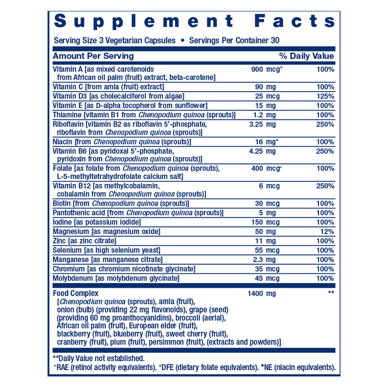 Whole Food Multivitamin (90 Capsules)