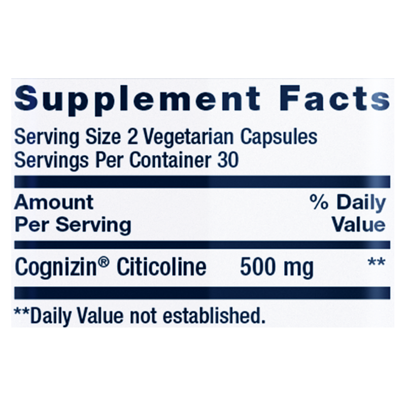 Citicoline (CDP-Choline) (60 Capsules)