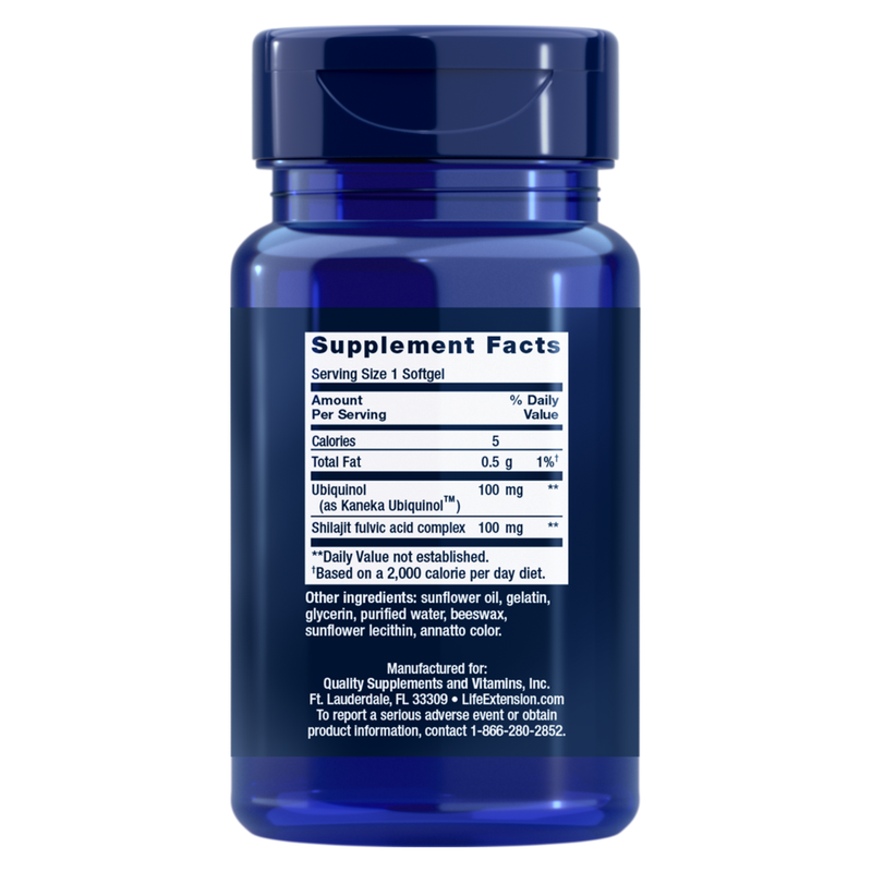 Super Ubiquinol CoQ10 with Enhanced Mitochondrial Support™ (100 mg) (30 Softgels)