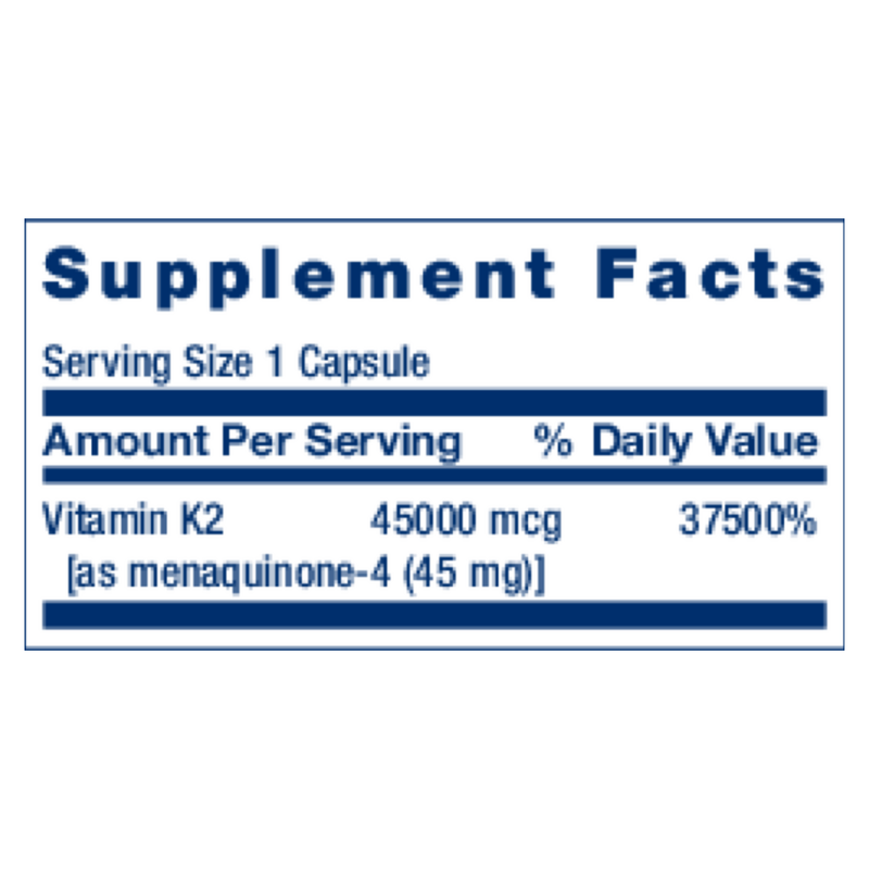 Mega Vitamin K2 (30 Capsules)