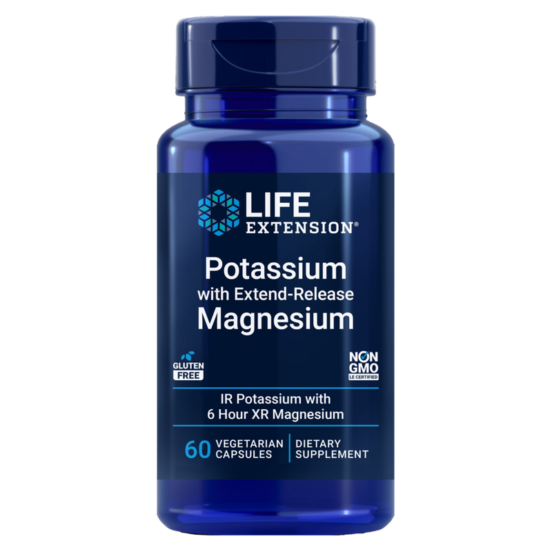 Potassium with Extend-Release Magnesium (60 Capsules)