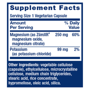 Potassium with Extend-Release Magnesium (60 Capsules)