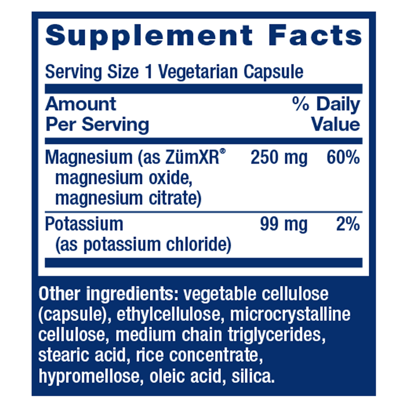 Potassium with Extend-Release Magnesium (60 Capsules)