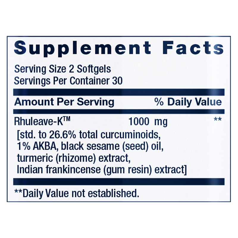 Fast Acting Relief* (60 Softgels)