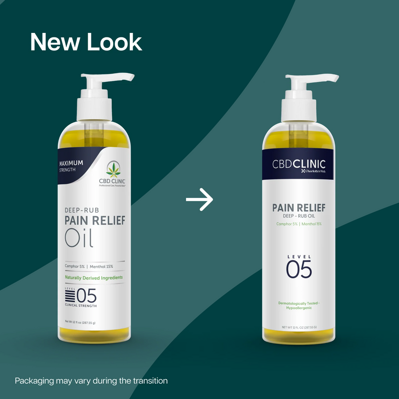 Level 5 Deep-Rub Pain Relief Oil (12 Ounces)