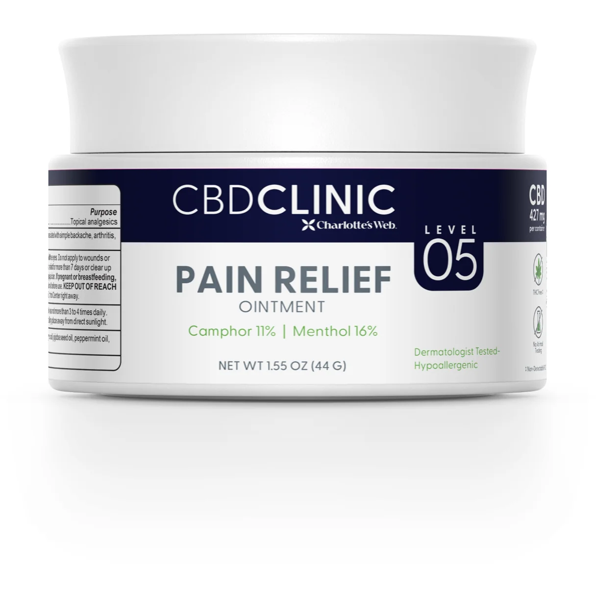 CBD Clinic - Level 5 Pain Relief Ointment - Topical — Pine Street