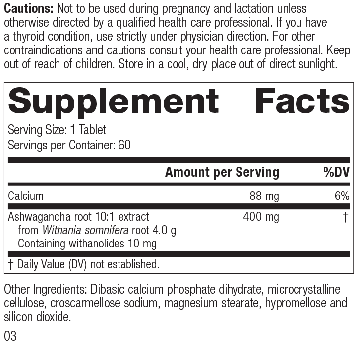 Ashwagandha Forte, 60 Tablets