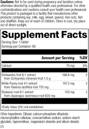 FemCo, 60 Tablets, Rev 01 Supplement Facts