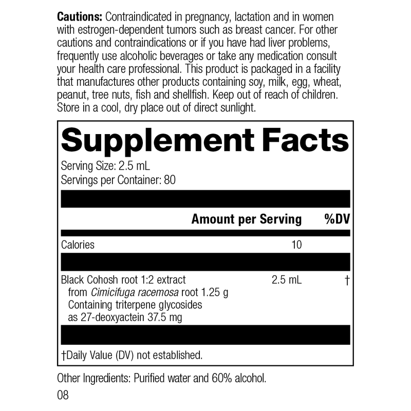Black Cohosh 1:2 (200 mL)