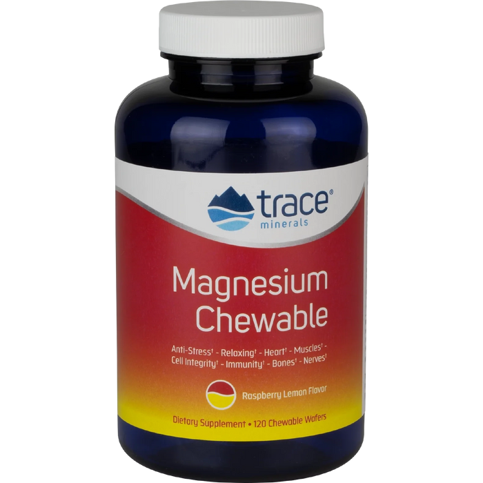 Magnesium Chewable (120 Chewable Wafers)-Vitamins & Supplements-Trace Minerals-Pine Street Clinic