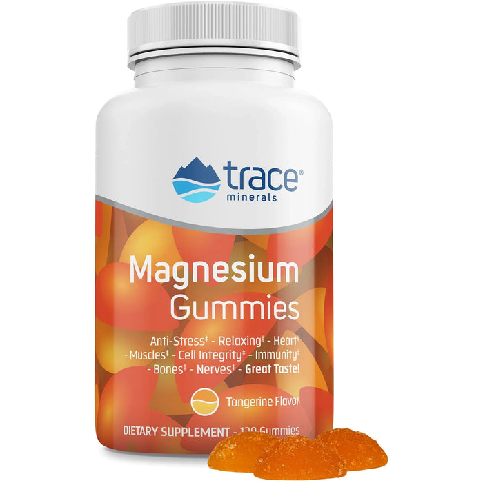Magnesium Gummies (120 Gummies)-Vitamins & Supplements-Trace Minerals-Tangerine-Pine Street Clinic