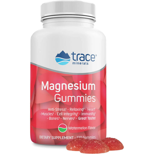 Magnesium Gummies (120 Gummies)-Vitamins & Supplements-Trace Minerals-Watermelon-Pine Street Clinic