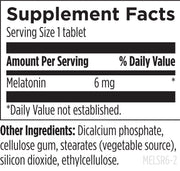 Melatonin SRT (60 Tablets) Supplement Facts