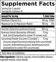 Migranol (90 Capsules) Supplement Facts