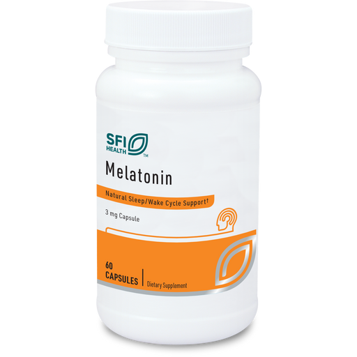 Klaire Labs - SFI Health - Melatonin 3 mg (60 Capsules) - 