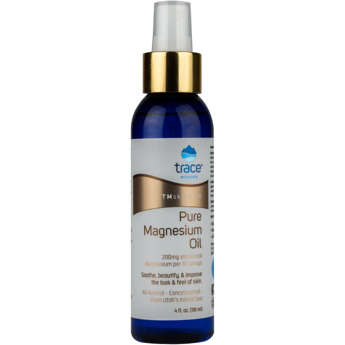 Pure Magnesium Oil-Vitamins & Supplements-Trace Minerals-4 Fluid Ounces-Pine Street Clinic