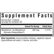 Molybdenum 500 (90 Capsules)