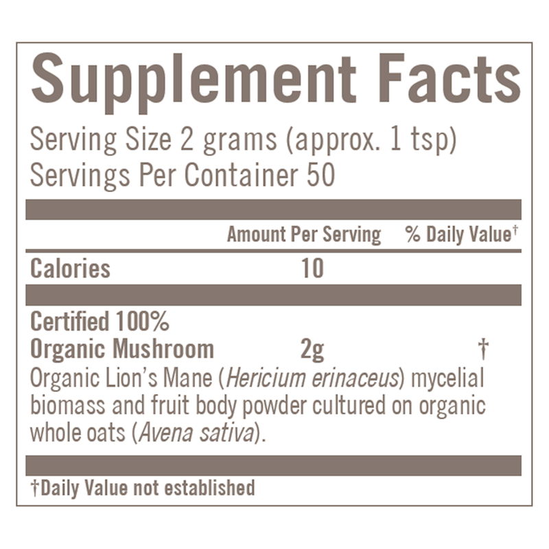 Lion's Mane Mushroom Superfood Powder