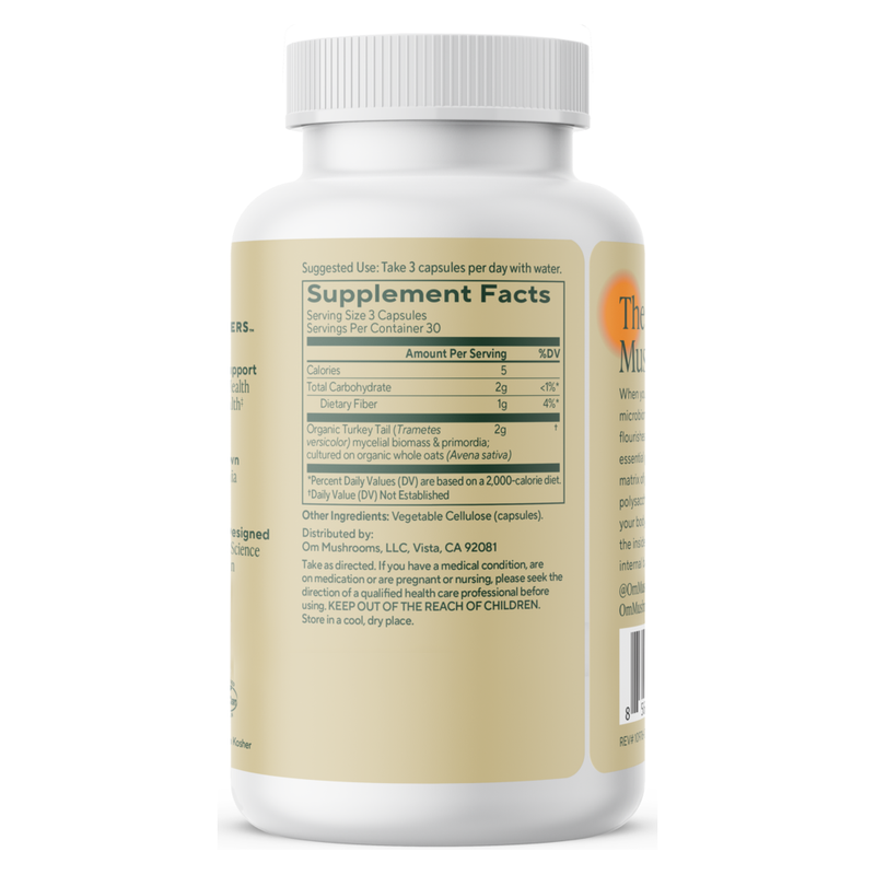 Turkey Tail Mushroom Superfood Capsules (90 Capsules)