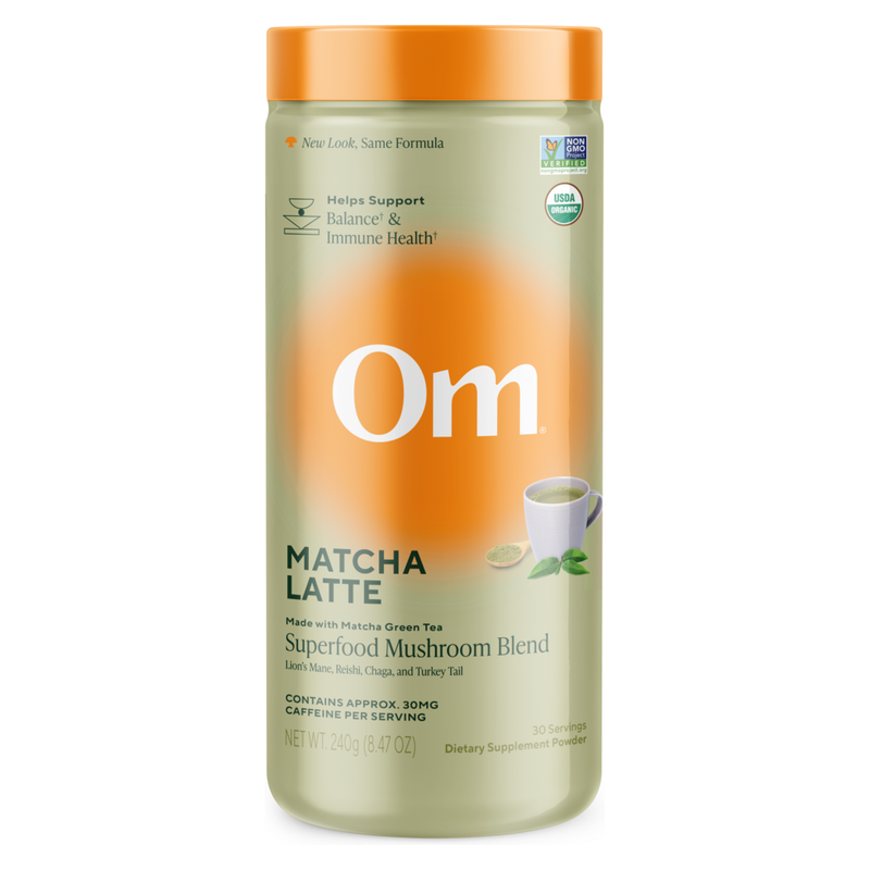 Superfood Mushroom Blend, Matcha Latte (240 g)