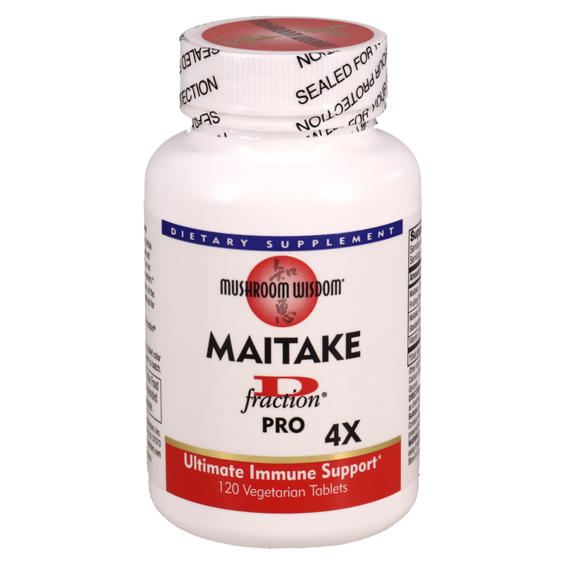 Pro Maitake D-Fraction 4X Tablets (120 Tablets)