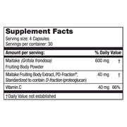 Maitake D-Fraction (Standard) (120 Capsules)