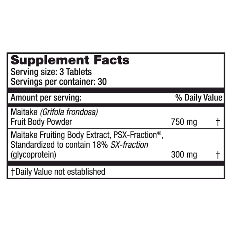 Maitake SX-Fraction (90 Tablets)