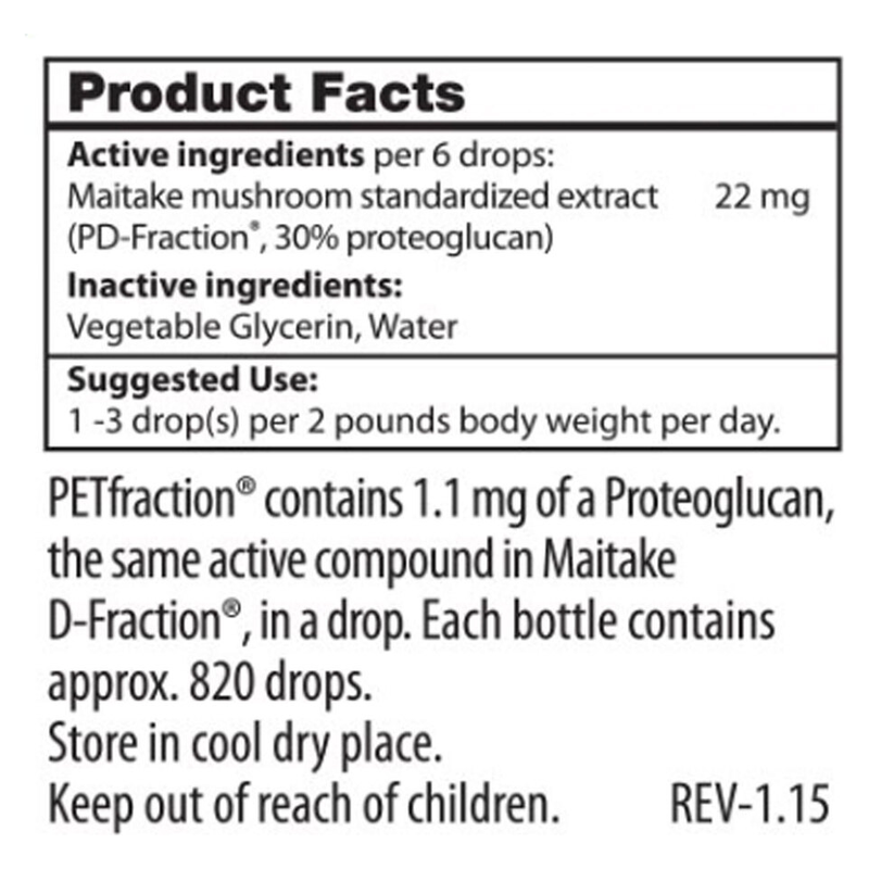 PETfraction (Vet) (1 oz)