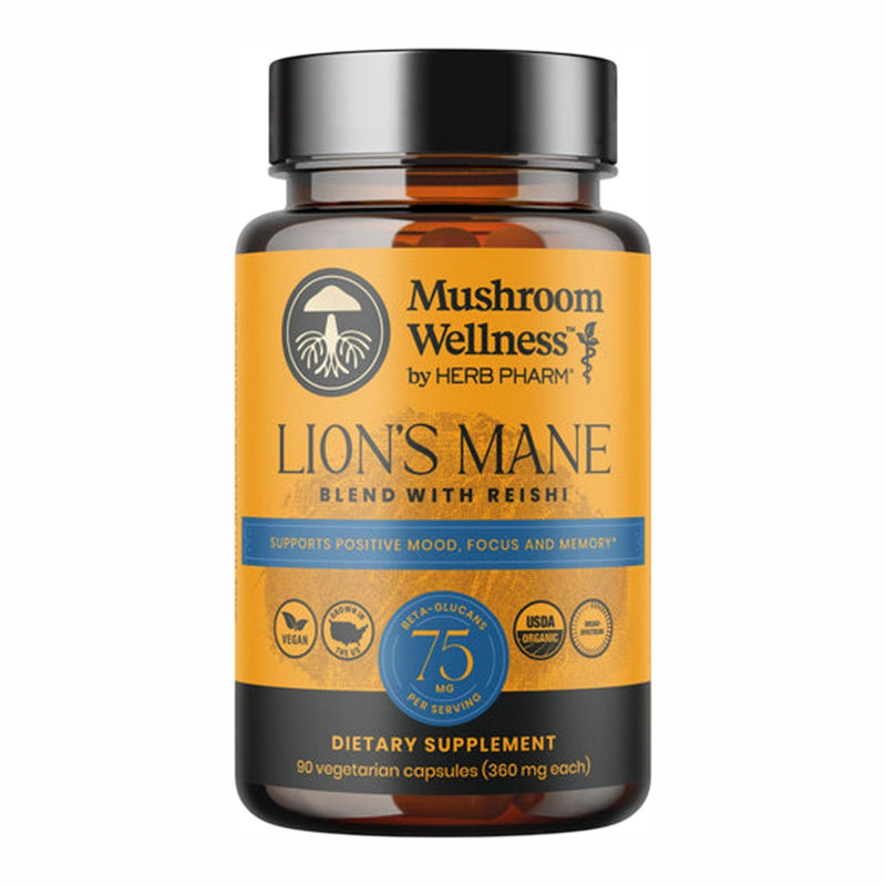 Lion's Mane Blend with Reishi (90 Capsules)