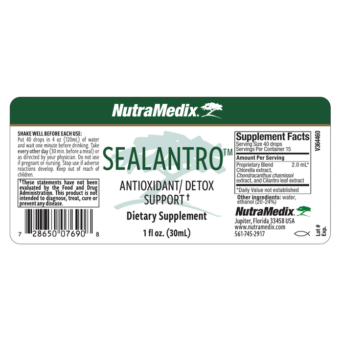 Sealantro Antioxidant/Detox Support (30 ml)