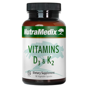 Vitamins D3 & K2 (90 Capsules)