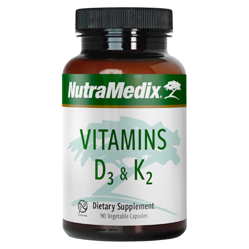 Vitamins D3 & K2 (90 Capsules)