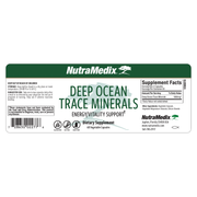 Deep Ocean Trace Minerals (60 Capsules)