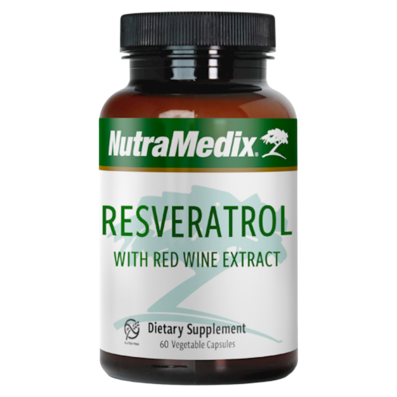Resveratrol with Red Wine Extract (60 Capsules)